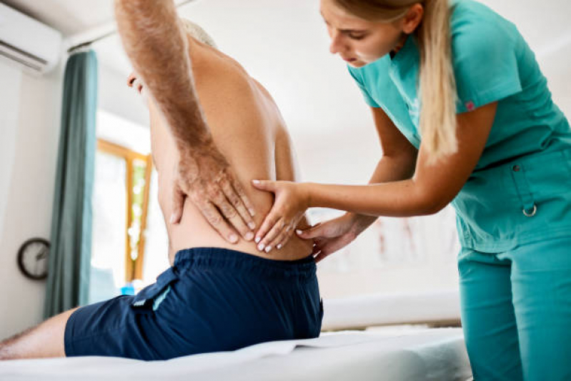 Clínica de Fisioterapia para Lombalgia Jardim Pacaembu - Fisioterapia Analgesia Coluna Lombar