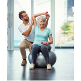 fisioterapia na saúde do idoso tratar Nova Campinas
